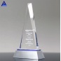 2019 Новый дизайн Clear Crystal Vantage Peak Championship Trophy