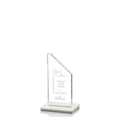 2020 Best Selling Crystal Trophy Award mit eigener Logogravur für Souvenir