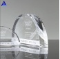 Trophées de prix Crystal Arch, presse-papiers en verre bon marché personnalisés