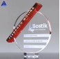 Hot Sale New Style Icon Award Red Crystal Trophy For Encouragement Awards
