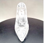 Nouvelles chaussures en verre de cristal princesse chaussures à talons hauts pour mariage anniversaire Souvenir décoration de la maison cadeau romantique