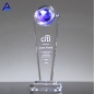 Премия Optical Crystal World Globe с подставкой