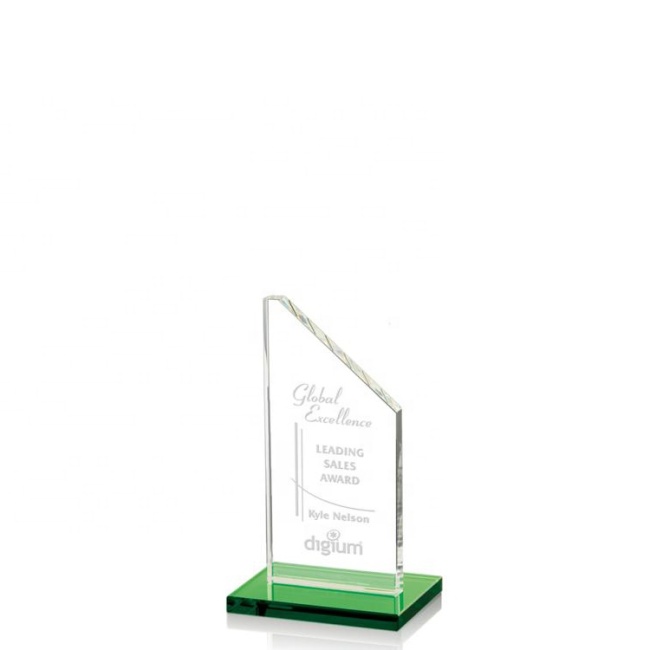 2020 Best Selling Crystal Trophy Award With Your Own Logo Engraving For Souvenir