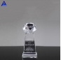 Logo personnalisé Sublimation Diamond Sphere Clear Crystal Awards
