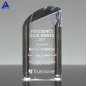 2019 productos promocionales Clear Strata Crystal Award Trophy con logotipo