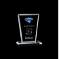 2020 Nouvelle mode personnalisée Pujiang K9 Transparent Diamond Crystal Award