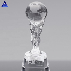 Prix ​​bon marché personnalisé Trophée Crystal Athena Award de haute qualité