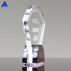 Factory Wholesale Custom Unique Luxury Radiant Ruby Crystal Trophy