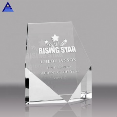 Pisapapeles de cristal de estrella personalizado para decoración del hogar