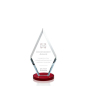Wholesale Custom Clear k9 Colored Base Diamond Fashion Custom Crystal Award