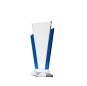 Trofeo de cristal en blanco grabado en 3D de calidad personalizada/Premio/Placa/Trofeo de cristal