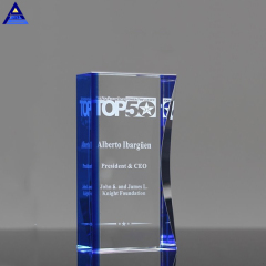 Оптовая цена нового прибытия Custom Logo K9 Engravable Crystal Award