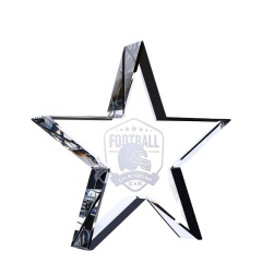 Pisapapeles de alta calidad Crystal Blank Block Star Awards Crystal Glass Trophy
