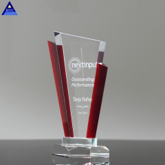 Premio al por mayor del trofeo de cristal del diamante del nuevo diseño