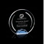 Trofeo de cristal de alta calidad Premios Trofeos y placa al por mayor para grabar Premios de escudo de cristal redondo Atwater C