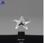 Trofeo y premio de cristal Top Star al por mayor con grabado de nombre personalizado