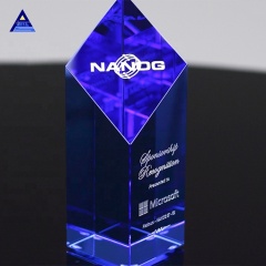 Pujiang High Quality Customized The Obelisk Crystal Gift