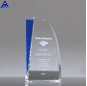 2019 les plus récentes plaques de récompense en verre de mode personnalisées plaque de cristal de cristal pour cadeau d'affaires