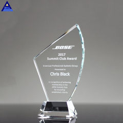 Design Crystal Blank Awards и трофейная стеклянная табличка для делового сувенира