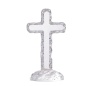 Высококачественный ясный хрустальный стеклянный стоящий крест Религиозные награды Хрустальный крест Награды