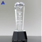 Trophée de cristal de thème personnalisé en forme de diamant en cristal de haute qualité à vendre