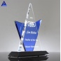 High Grade Luxury Customize Blank Decor Paperweight Synergy Recognition Pyramid Glass Crystal