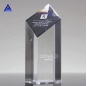 High Quality Laser Engraved Blank Crystal Obelisk Trophy Award