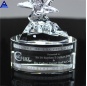 Nom personnalisé Gravure Logo American Crystal Flying Eagle Award Trophy Corporate Trophy Gifts Set