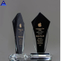 Wholesale Business Crystal Sample Award Plaques K9 Black Blank Glass Crystal Awards Plaque Trophy