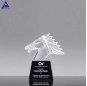 Кастинг Mustang Liuli Crystal Horse Head Trophy для награды VIP за деловое сотрудничество