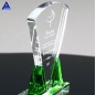 Premio de placa de cristal de tríada esmeralda hecho a medida de nuevo estilo 2020 para trofeo