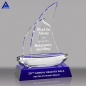 Eco-Friendly Professional Crystal Boat Ship Trophies Awards For President Club Awards