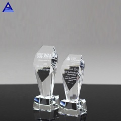 Модный креативный уникальный дизайн Clear Crystal Trophy Blanks