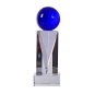 Trophée de cristal de sport laser professionnel spécial en gros de conception personnalisée pour la vente en gros
