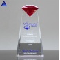 Noble diseño personalizado Essence Red Crystal Diamond Award