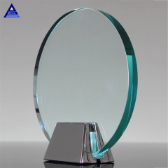 Новейший итальянский трофейный дизайн Alumina Jade Crystal Circle Award