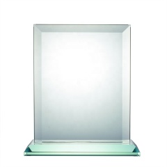 Großhandel Anpassen Jadeglas Imperial Award Square Plaque Trophy für School Award Geschenke