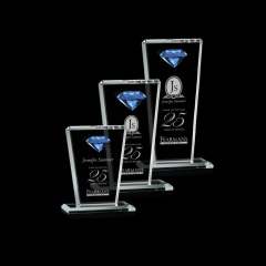 2020 Новая мода Индивидуальная награда Pujiang K9 с прозрачным бриллиантовым кристаллом