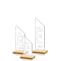 Premio de trofeo de cristal más vendido de 2020 con su propio logotipo grabado para recuerdo