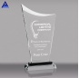 Custom 3D Blank Carving K9 Glass Crystal Award Souvenir Gift Custom Crystal Trophy