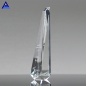 Trophée en cristal clair gravé par OEM pour les récompenses d'entreprise