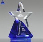 2020 Nuevo diseño Base azul en blanco personalizado Azure Crystal Star Award