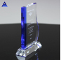 2019 Customized Clear Avant Crystal Plaque Glass Award With Base