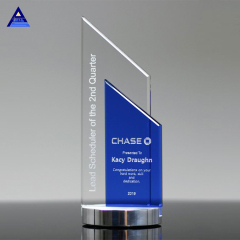 Оптовая продажа высококачественной гравировки K9 Crystal Glass Trophy с логотипом на заказ