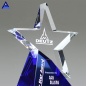 2020 Nuevo diseño Base azul en blanco personalizado Azure Crystal Star Award