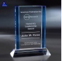 Sentinel Blue Crystal Engraved Plaque Awards for Business Promotional Gifts