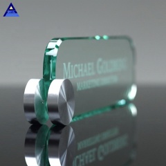 Hot Selling High Quality Cheap Glass Trophy Award,Laser Etched Blank Glass Award