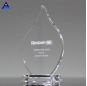 Récompense en cristal de flamme claire d'Olympia de haute qualité bon marché faite sur commande pour le souvenir d'événement