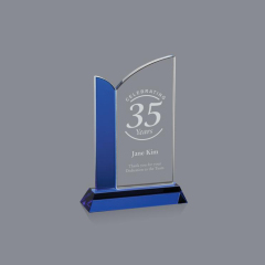 2020 corte personalizado logotipo de marca Dragon Boat placas para recuerdo individualidad cristal trabajo en equipo trofeo venta al por menor premio en blanco