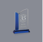2020 corte personalizado logotipo de marca Dragon Boat placas para recuerdo individualidad cristal trabajo en equipo trofeo venta al por menor premio en blanco